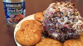 Dried Beef Cheeseball