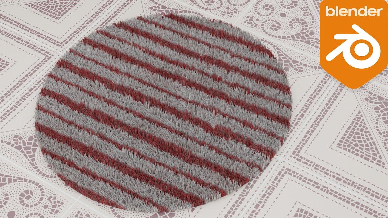 Tutorial Blender 3D Pemula - Membuat Karpet Yang Realistik (Particle System)