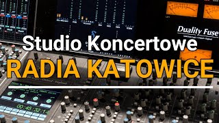 Studio Koncertowe Radia Katowice - Z  konsoletą SSL Duality Fuse oraz odsłuchami ATC