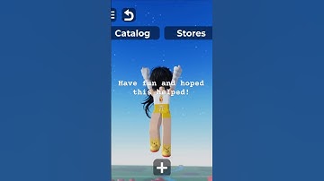 Tutorial on how to change speed, jump, and gravity power in Catalog Avatar Creator on Roblox
