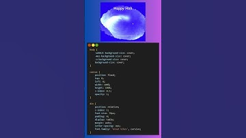 Happy Holi Using HTML and CSS #shorts