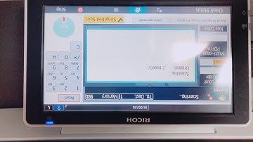 Scanning Multiple Pages Ricoh Printer