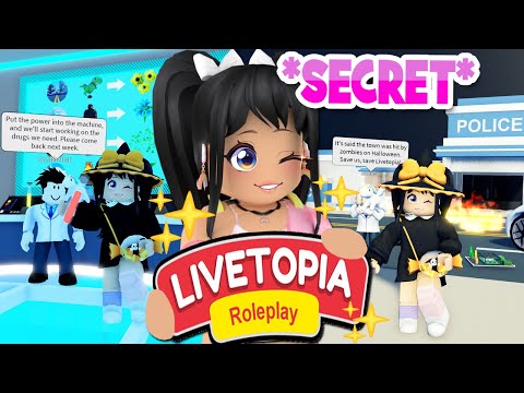 O MISTÉRIOSO LABORATÓRIO SECRETO DO HOSPITAL DE LIVETOPIA! - ROBLOX 