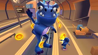 Subway Surfers Theo Yêu Cầu Dino Và Ván Trượt Uprock