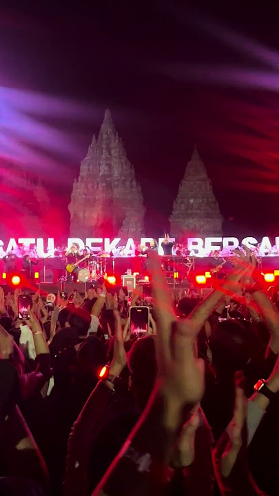 Dewa 19 Feat. Virzha - Roman Picisan #prambananjazz #jogja #jogjakarta #yogya #yogyakarta