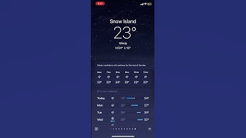 iOS Weather Animations: Windy (night)