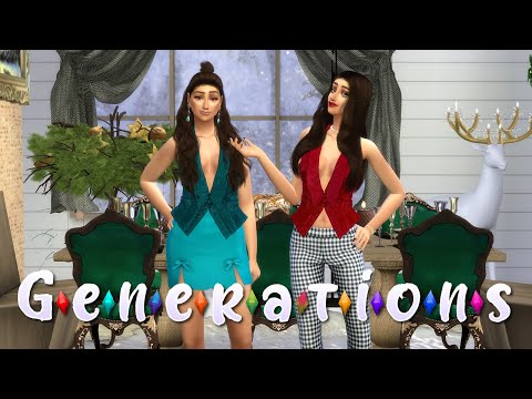 Видео: MERRY CHRISTMAS l GENERATIONS l SIMS 4