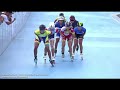 Final 1000m Juvenil femenino, World Roller Games Barcelona 2019 (Ivonne Nochez ES)