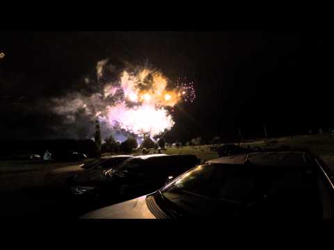 #CanadaDay 2015, #Nackawic, Last 2 minutes of Fireworks in 4K!
