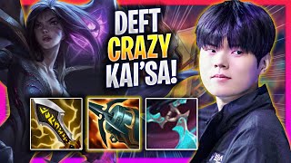 DEFT IS SO CRAZY WITH KAI'SA! - KT Deft Plays Kai'sa ADC vs Jhin! | Season 2024