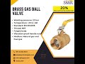 Brass Gas Ball Valve now at an unbeatable price! Enjoy a massive 20% OFF the market rate