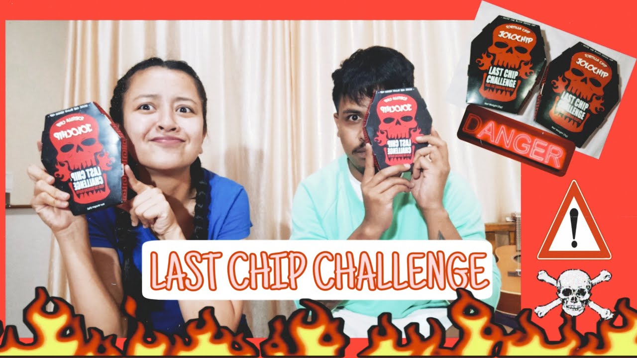 LAST CHIP CHALLENGE || HOTTEST CHIP CHALLENGE |