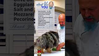 Chef Vic Shows the Eggplant Puttanesca Hack Nobody Knows #cooking #technique #recipe