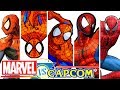 All "SPIDER-MAN" SupeR Moves / Hyper Combos in MvC Series!