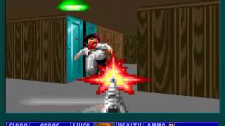 Wolfenstein 3D Episode 3 No Damage E3M7 and E3M10 Pistol Start