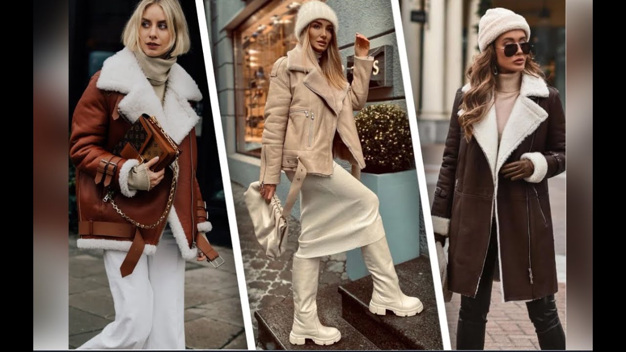 Зимняя мода 2022: женская верхняя одежда зимняя одежда