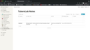 How to use Notion with Youtube
