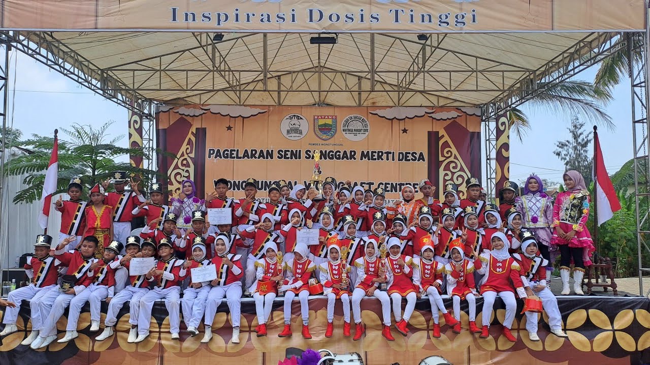 KEREN !!! Drumband SDN Proyonanggan 01 Batang  - Lomba Drumband Merti Desa