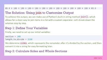 Print List Items Separated by a Custom Character in Python