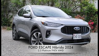 Ford ESCAPE Híbrida 2024, te lo contamos todo