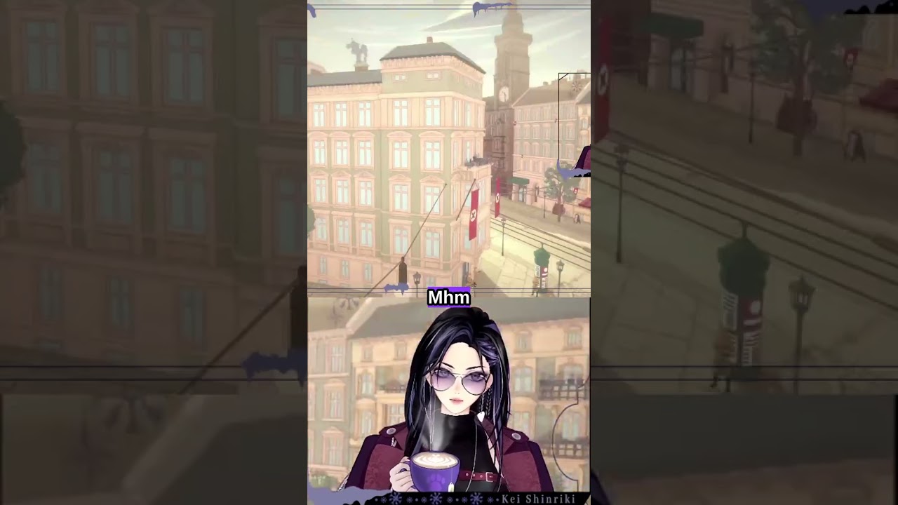 a terrifying view from the window | #keishinriki on #vtuber #gaming #theberlinapartment