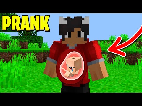 Pranker Anders Som BABY I Minecraft!