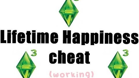 Sims 3; Lifetime points cheat (Increase/Easy)