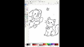 Inkscape-hack: voorkom vervormde lijnen bij het schalen van objecten! 💡 #inkscape #designtips #sh...