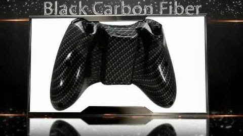 GamerModz ® Elite Gamer Black Carbon Fiber XBOX 360 Controller