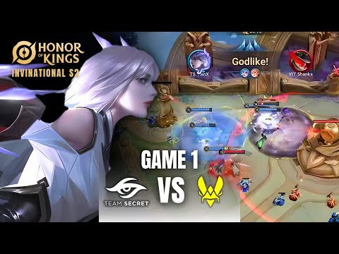 JING TIANX TOO STRONG! - GAME 1 TS vs VIT - Honor of Kings Invitational S2 Knockout #honorofking