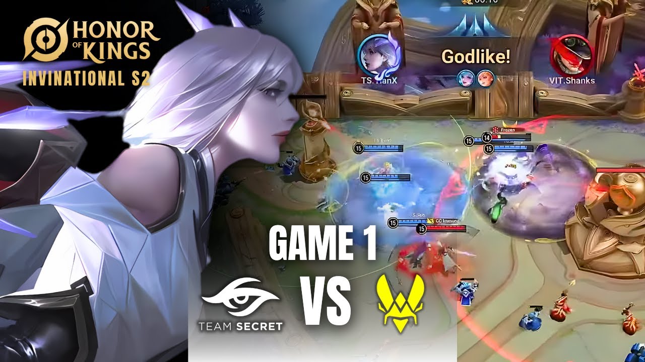 JING TIANX TOO STRONG! - GAME 1 TS vs VIT - Honor of Kings Invitational S2 Knockout 