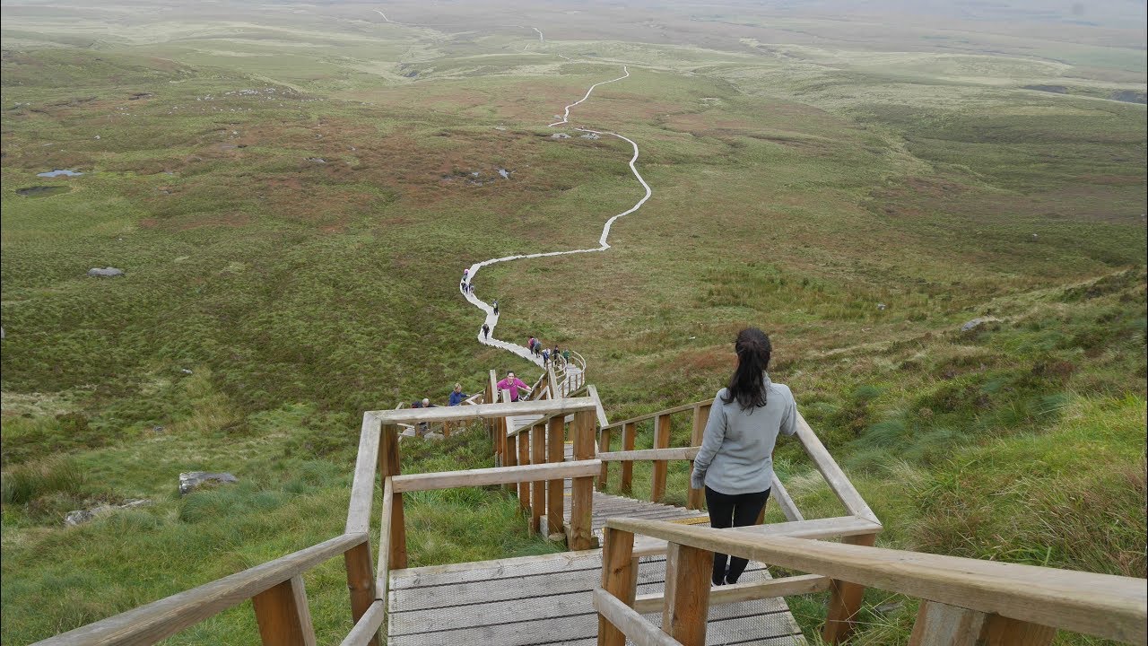 Cuilcagh Boardwalk - The Stairway To Heaven (Northern Ireland) - Youtube