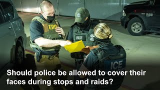 California law would ban police from wearing masks during stops, raids | ReichelLaw.com