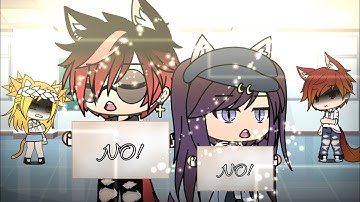 "NO!" GLMV // Gacha Life Late Post (ft. black gamer, Ashley the Wolf ÙwÚ)