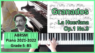 Granados - La huérfana Op.1 No.9 [ABRSM Piano Grade 5 B5]