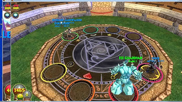 wizard101 ice magus level 42 vs death level 60 1v1