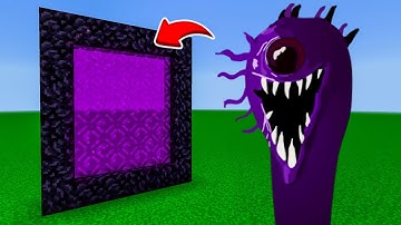 How to Make A Portal To The Sprunki Durple Phase 6 Dimension in Minecraft!
