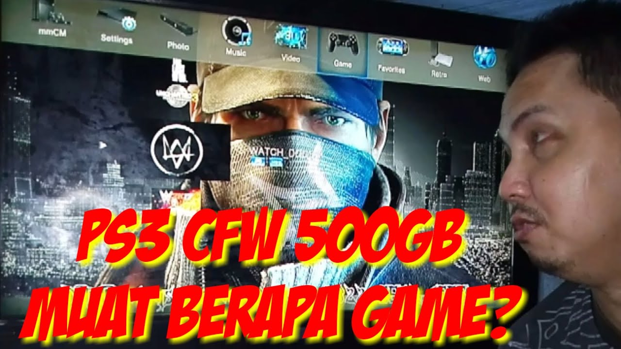 PS3 CFW 500GB BISA MUAT BERAPA GAME YouTube ps3-cfw-500gb-bisa-muat-berapa-game-youtube