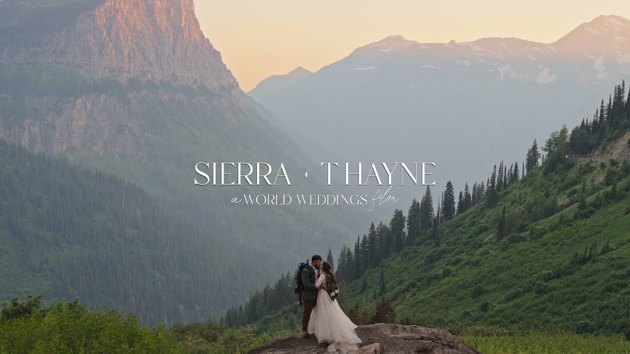 Sierra & Thayne: A Montana Adventure 11 Years in the Making || Glacier National Park Elopement