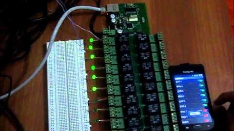 ANDROID  CONTROLLED RELAY