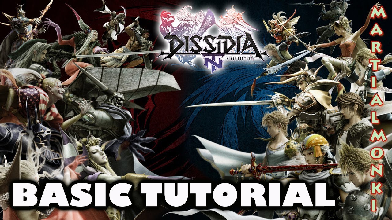 Dissidia Final Fantasy nt Basic Controls Tutorial - PS4 Open Beta