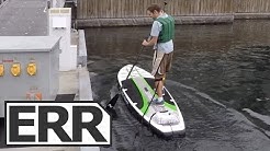 Current Drives ElectraFin Electric Stand Up Paddle Board (SUP) Video Review