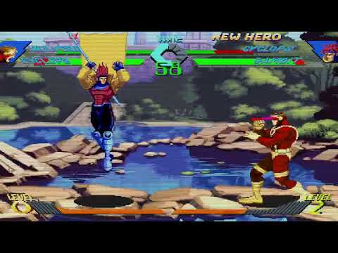 X-Men vs. Street Fighter - Wolverine, Cyclops vs. Cyclops, Gambit 7