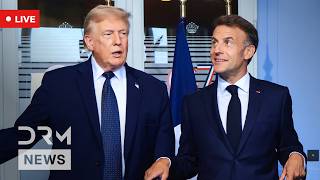 LIVE: President Trump Arrives at Versailles Ahead of High–Stakes Dinner with Macron | AC1N