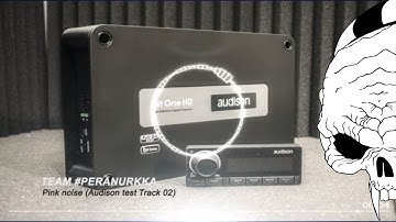 Pink noise Test tone [Audison Test Track 02] [96Khz, 32bit, Stereo]