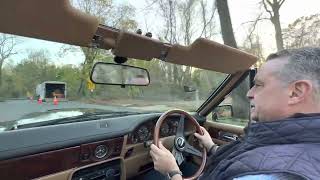 Match Highlights 1989 Aston Martin V8 Vantage Volante X-Pack 7.0 Liter Big Bore Specification Road Test Passenger POV