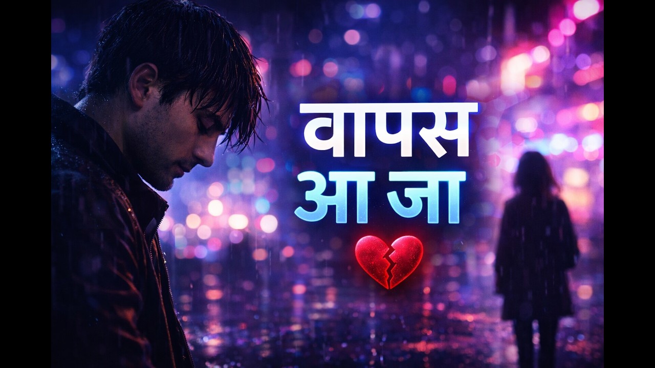 Wapas Aa Ja 💔 | Heart Touching Sad Song | Hindi LoFi #hindilofi #lofimusic #viralshorts #viral #new