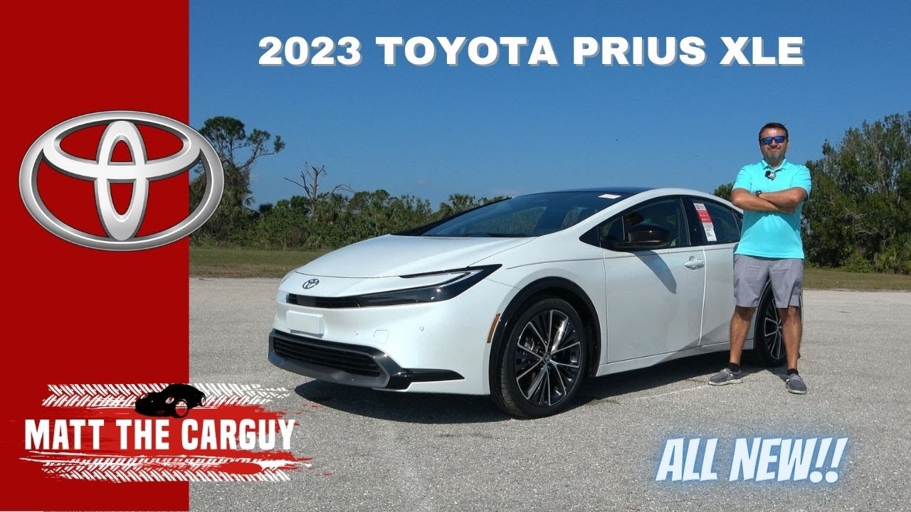 All new 2023 Toyota Prius XLE review and test drive.No more slow and ugly!