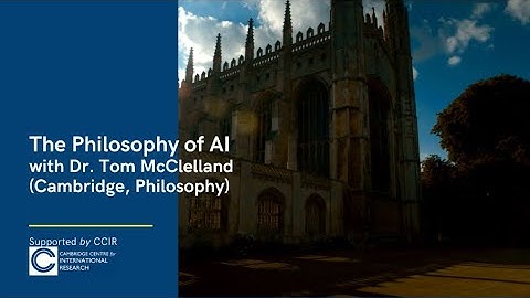 CCIR Public Lecture: Philosophy and AI (with Dr. Tom McClelland at the American College of Sofia)