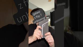 Samsung Galaxy Z Flip 7 Unboxing #samsunggalaxyzflip #galaxyzflip7 #zflip7 #android #iphone
